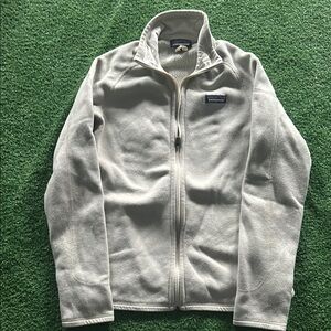 White Fleece Jacket